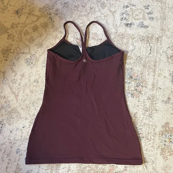 Maroon Spaghetti Strap Lululemon Tanktop - Picture 2 of 5